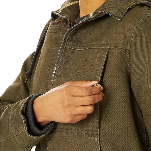 Wrangler RIGGS Workwear Women's Tough Layers Canvas Jacket Size Large - Picture 6 of 8